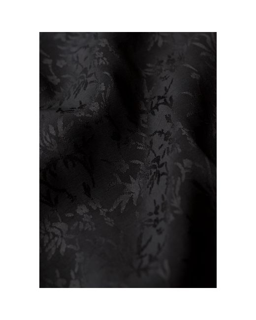 Superdry Black Short-Sleeve Midi Tea Dress