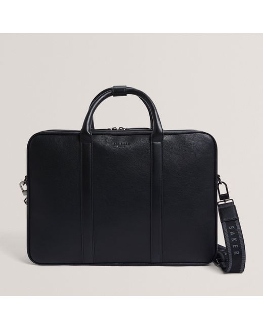 Ted Baker Black Ted Web Document Bag Sn62 for men