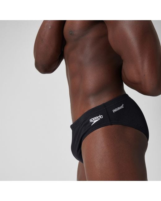 Speedo Brown Soild Brief Sn63 for men