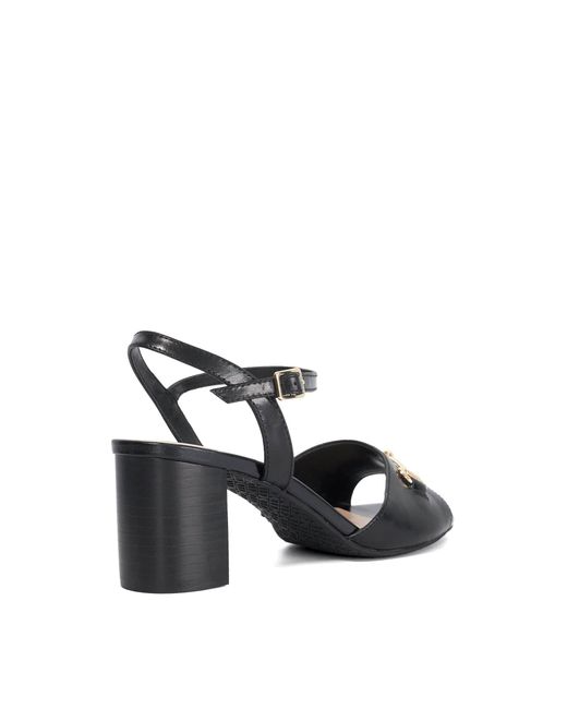Dune Blue Jayar Heeled Sandals