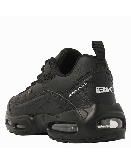 British Knights Black Rise Trainers for men