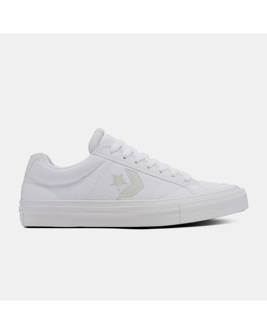 Converse White Adults Sport Casual Canvas Trainers