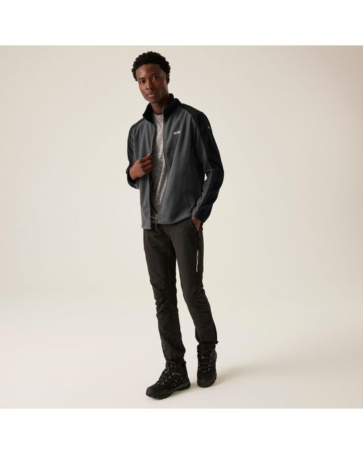 Regatta Gray Hedman Ii Full Zip Fleece Jacket for men