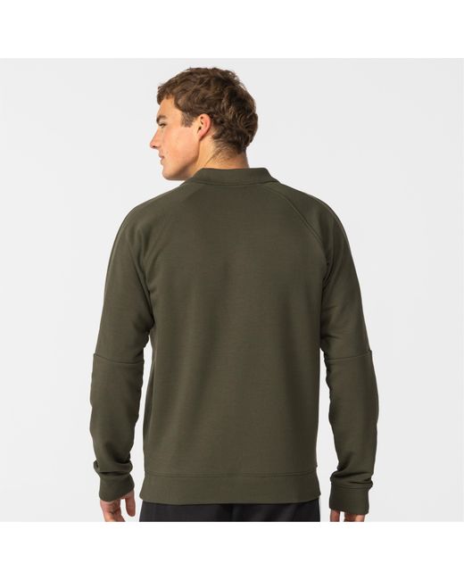 PUMA Green Logo Crew Sweatshirt for men