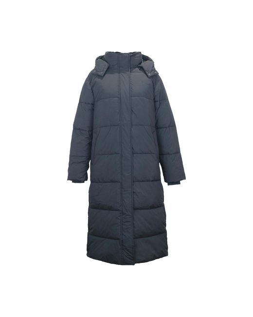 Jack Wills Blue Water Resistant Wind Resistant Detachable Hood Short Puffer Jacket