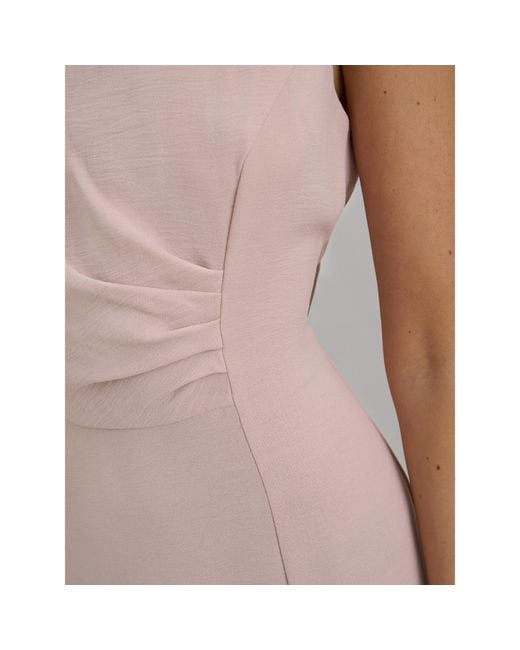 Gina Bacconi Gray Penny Sleeveless Shift Dress
