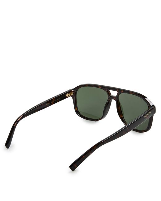 Gucci Green Gg1856S Aviator Sunglasses for men