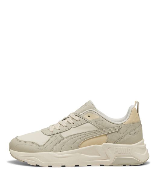 PUMA White Trinity 2 Lt Sl Low-Top Trainers for men