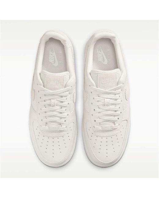 Nike White Low-Top Trainers