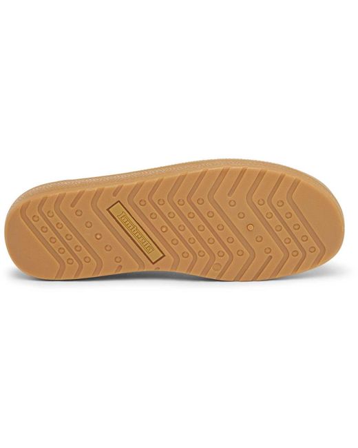 Lambretta Natural Panda Court Trainers for men