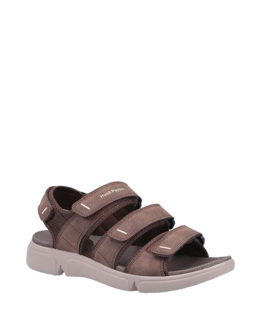 Hush Puppies Brown Raul Sandal for men
