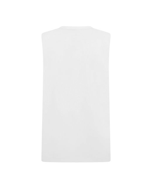 Lacoste White Performance Vest for men