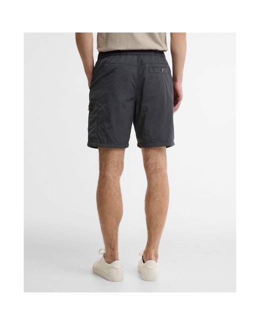 Barbour Gray Inline Shorts for men