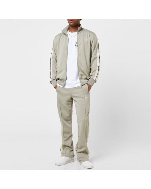 Palm Angels Gray Monogram Track Jacket for men