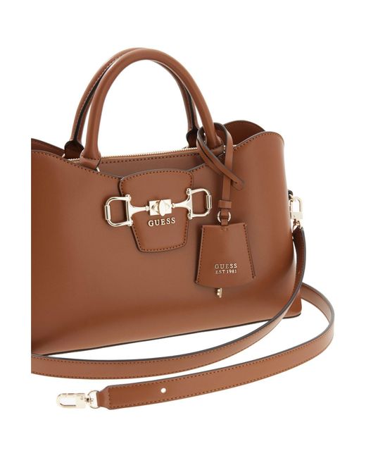 Guess Brown Jane Satchel