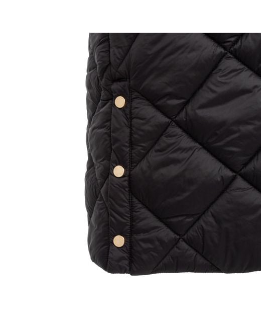 Firetrap Black Quilted Short Puffer Jacket
