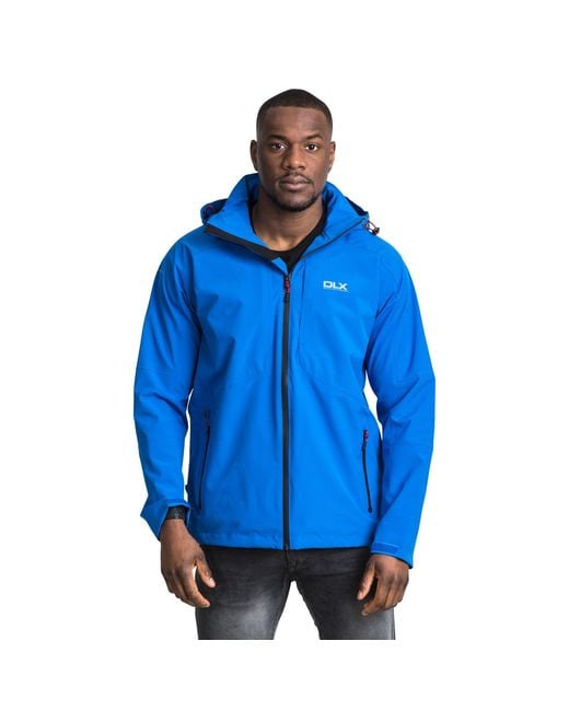 DLX Blue Kumar Waterproof Jacket for men
