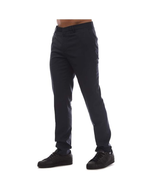 HUGO Blue Getlin204 Trousers for men