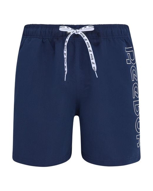 Reebok Blue Swim Short Abbott for men