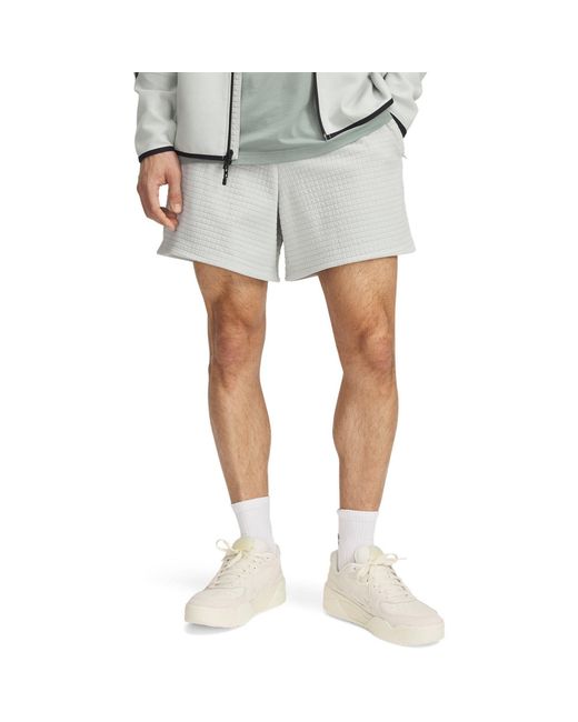 Under Armour Blue Fleece Performance Gym Shorts for men