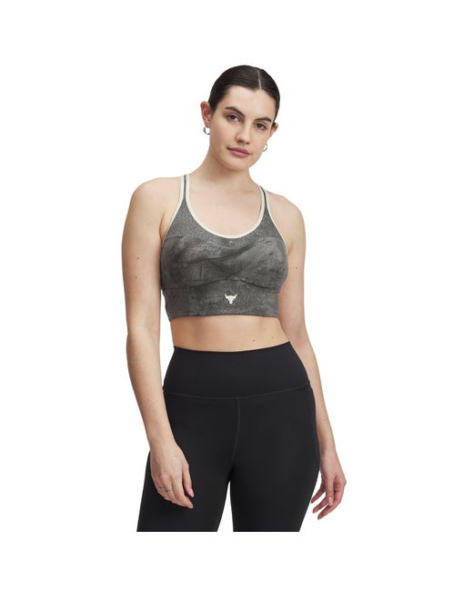 Under Armour Gray Medium Impact Sports Bra