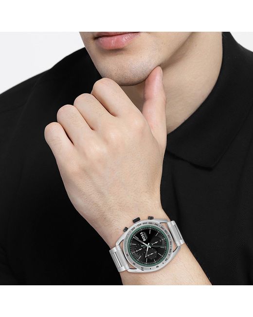 Boss Metallic Gents Centre Court Watch for men