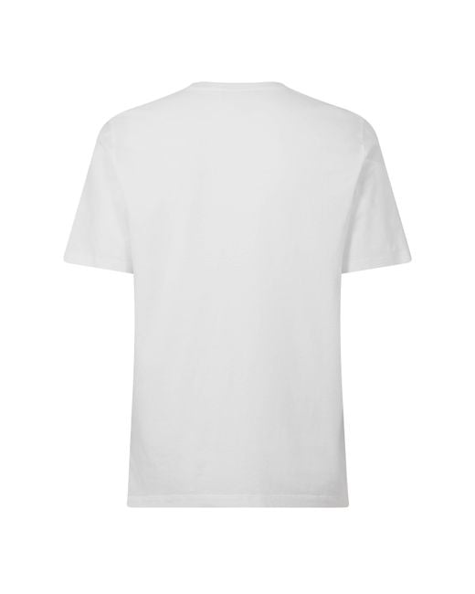 Maison Kitsuné White Fox Hood T-Shirt for men