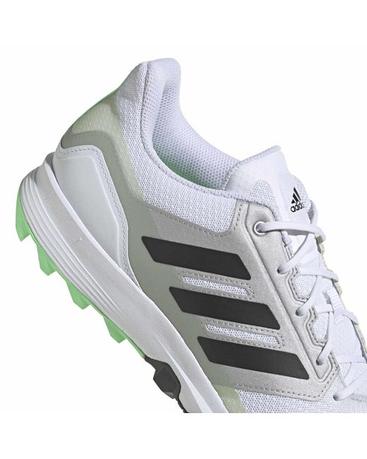 Adidas White Flexcloud 2.1 Astro Hockey Shoes