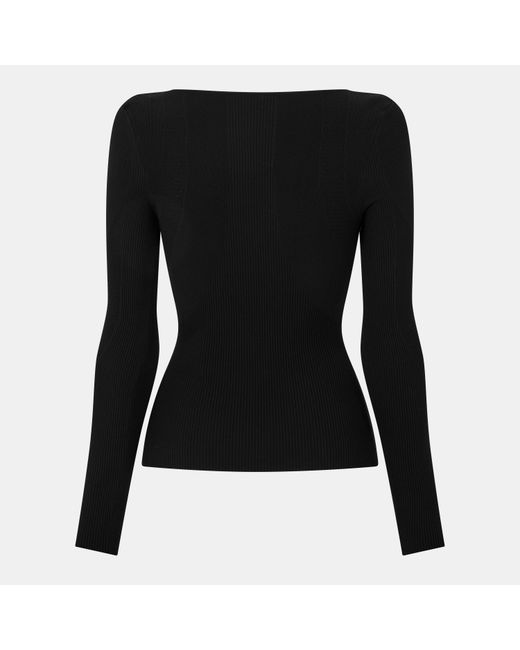Balenciaga Black Long Sleeve T-Shirt