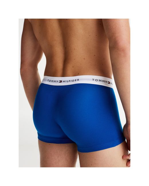 Tommy Hilfiger Blue 3 Pack Signature Boxer Shorts for men