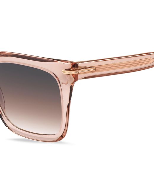Boss Natural Round Sunglasses