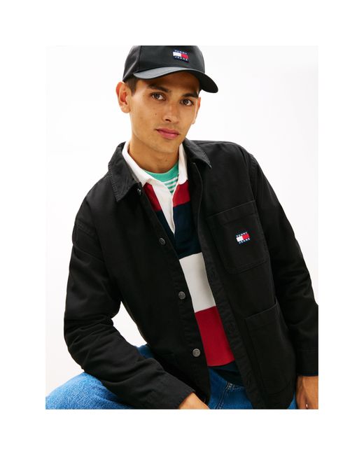 Tommy Hilfiger Black Overshirt for men