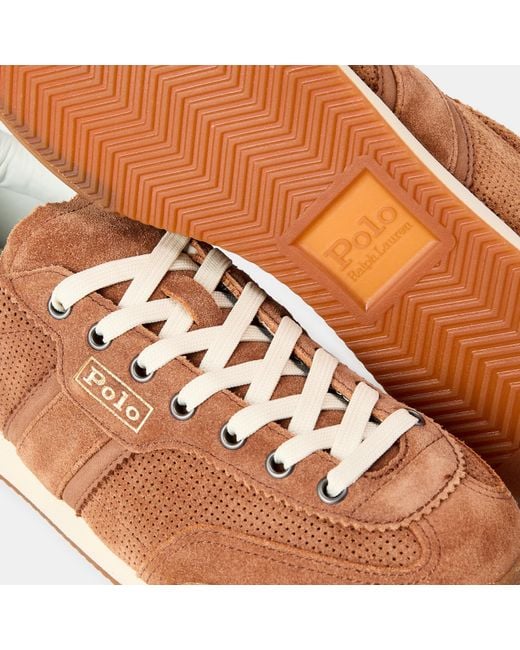 Polo Ralph Lauren Brown Hester Runners