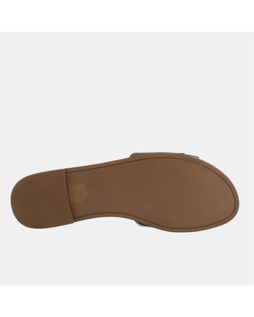 DKNY Green Willow Flat Sandal