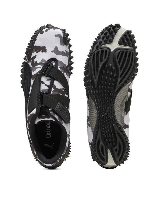 PUMA Black Mostro Camo Trainers for men