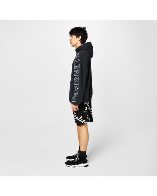 Balenciaga Black Speed Lace Trainers for men