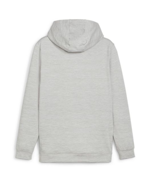 PUMA Gray Cloudspun Patch Pullover Jumper for men