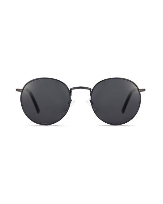 Umbro Gray Metal Round Sunglasses