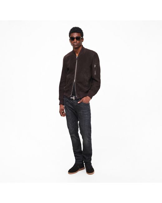 Tom Ford Gray Holt Round Sunglasses for men