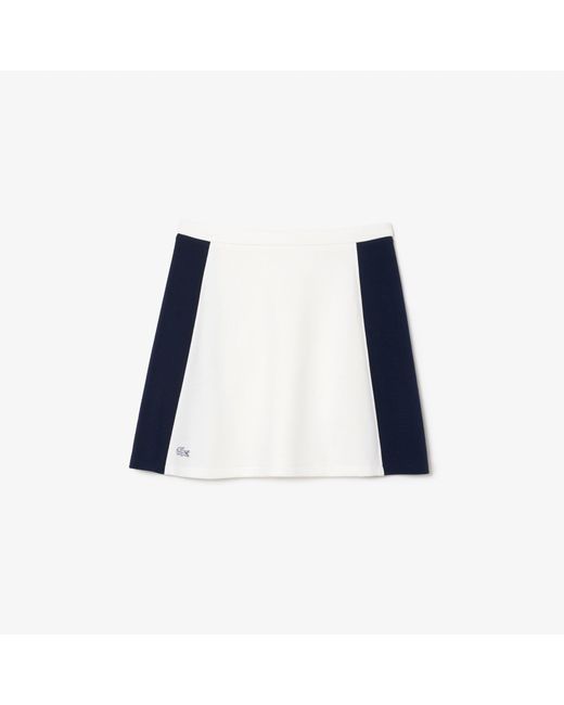 Lacoste Blue Pique Mini Skirt
