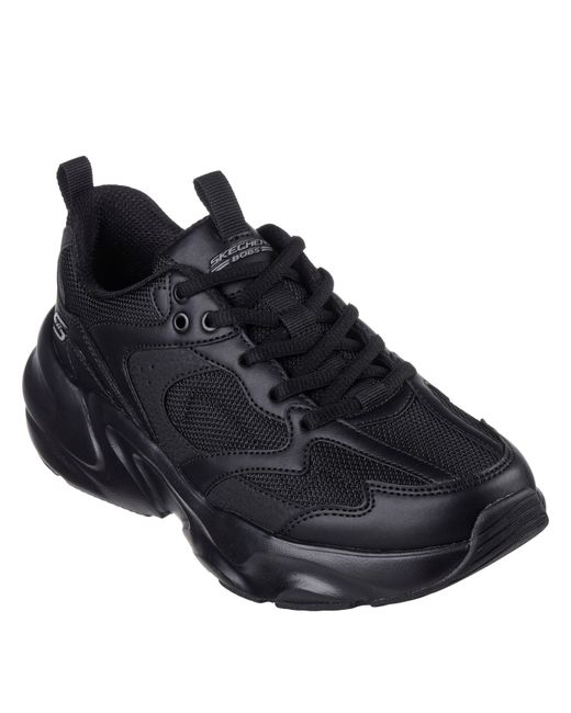 Skechers Black Bobsbamina2 Casual Low-Top Trainers