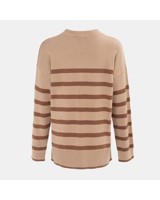 Miso Brown Stripe Jumper