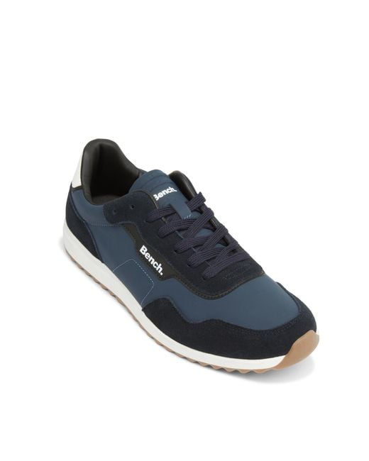 Bench Blue Brooke Low-Top Trainers for men