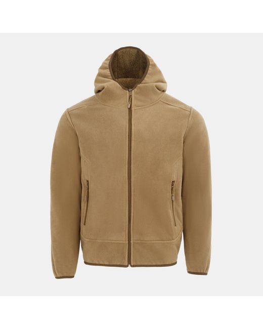 Firetrap Brown Bond Sherpa Jacket for men