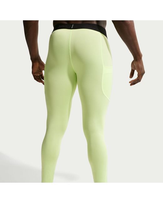 Nike Green Npt Df Tight Sn62 for men