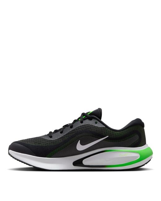 Nike Black Journey Run Road Running Shoes for men