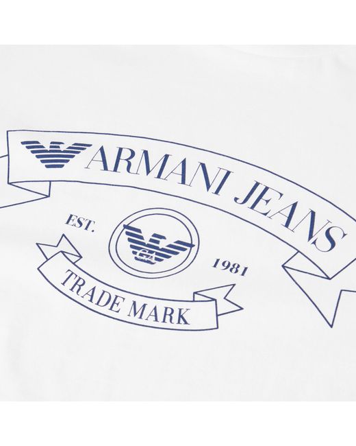 Emporio Armani White T-Shirt for men