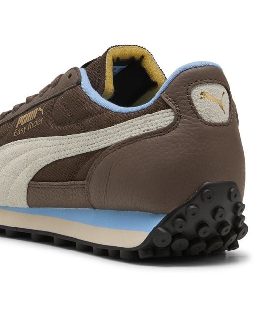 PUMA Brown Easy Rider Low-Top Trainers