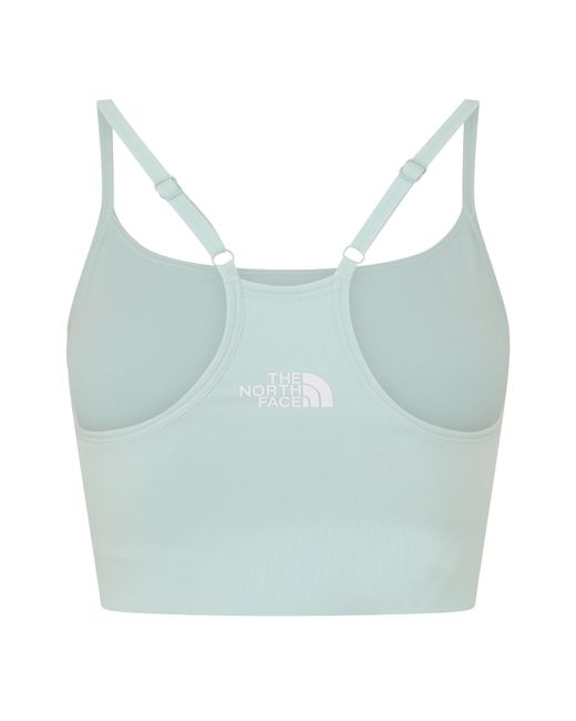 The North Face Blue Flex Outdoor Non Wired Medium Impact Sports Bra