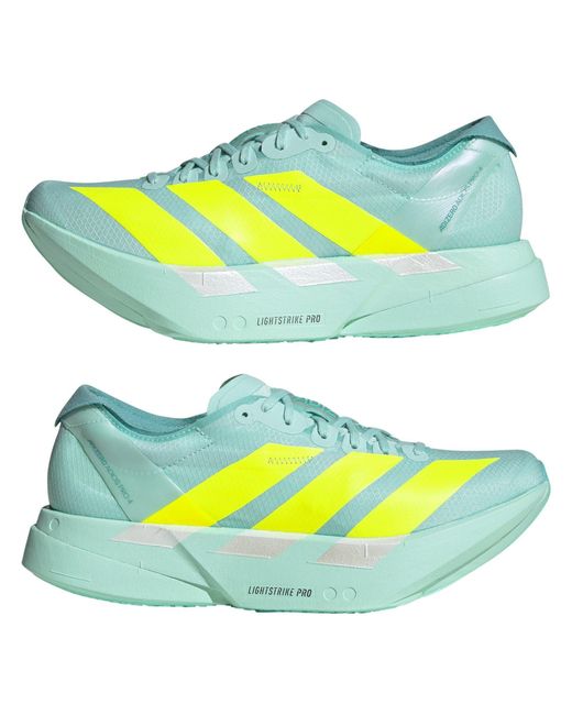Adidas Yellow Adizero Adios Pro 4